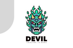 Banner image of Premium Devil Mascot Logo  Free Download