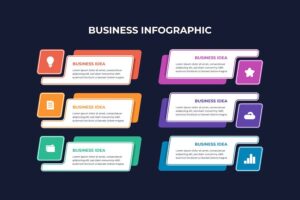 Banner image of Premium Modern Business Infographic Illustration Design  Free Download