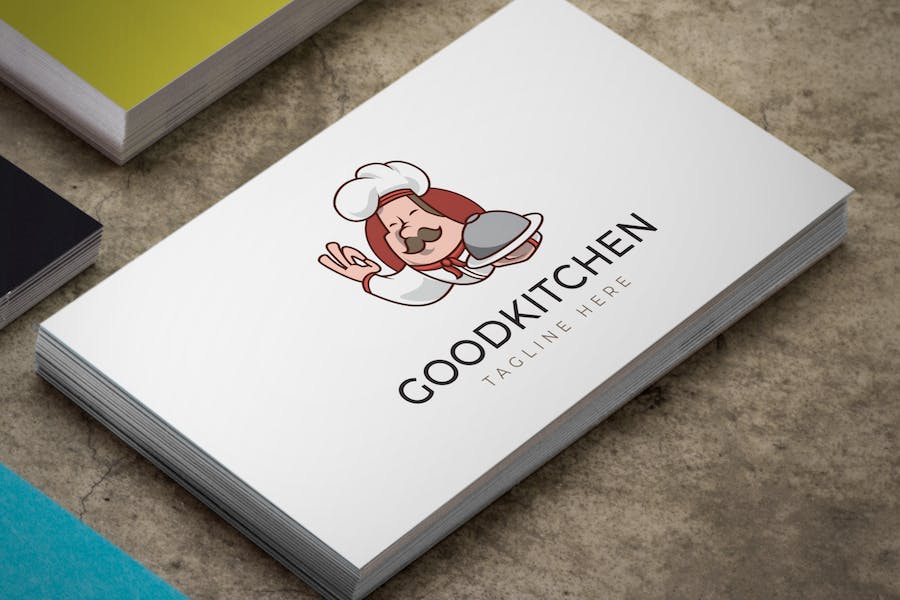 Premium Good Chef Logo  Free Download