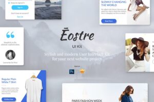 Banner image of Premium Eostre UI Kit  Free Download
