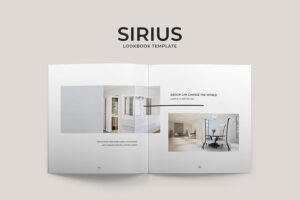 Banner image of Premium Sirius Lookbook Template  Free Download