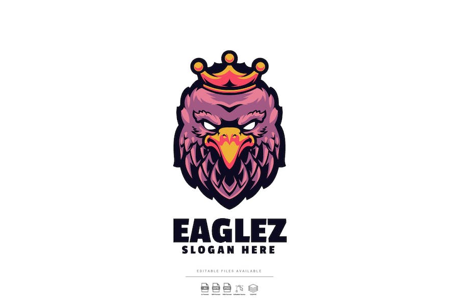 Premium Eagle Mascot Logo Designs  Free Download