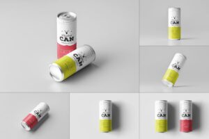 Banner image of Premium Can Mock Up  Free Download
