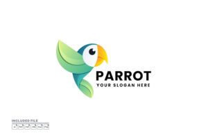 Banner image of Premium Parrot Logo  Free Download