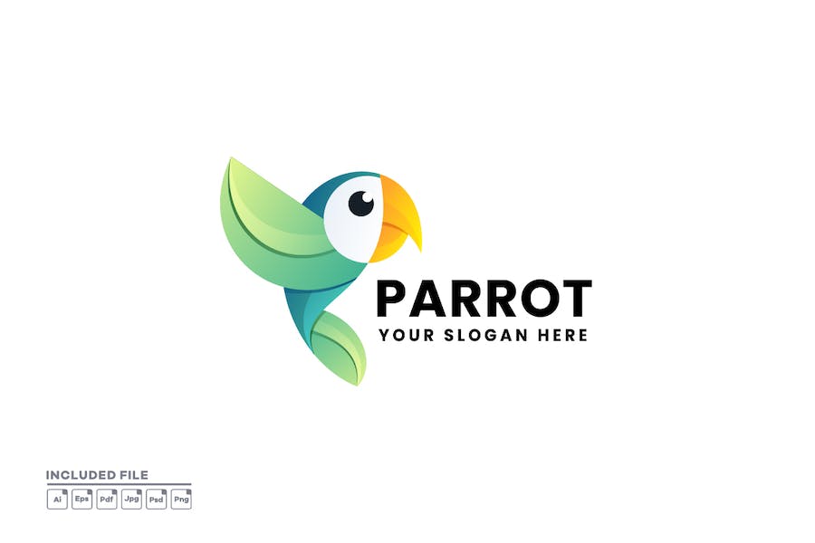 Premium Parrot Logo  Free Download