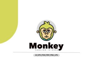 Banner image of Premium Monkey Logo  Free Download