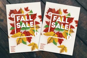Banner image of Premium Fall Sale Flyer/Poster  Free Download