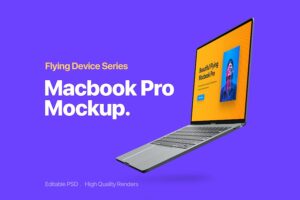 Banner image of Premium MacBook Pro Mockup 1.0  Free Download