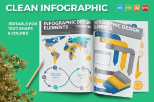 Banner image of Premium  Infographic Elements   Free Download