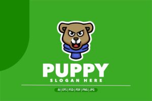 Banner image of Premium Puppy Logo  Free Download