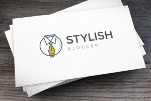Banner image of Premium Stylish Blogger Logo Template  Free Download