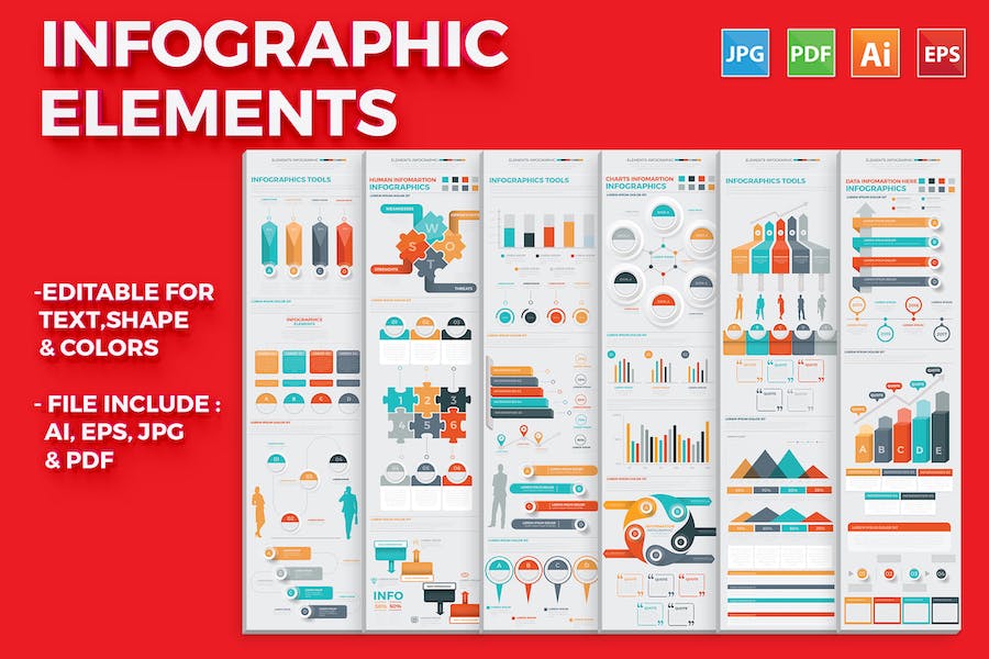 Premium Infographic Elements  Free Download
