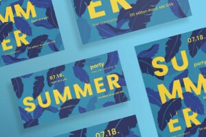Banner image of Premium Summer Party Flyer Template  Free Download