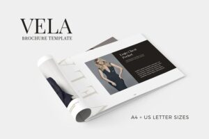 Banner image of Premium Vela Brochure Template  Free Download