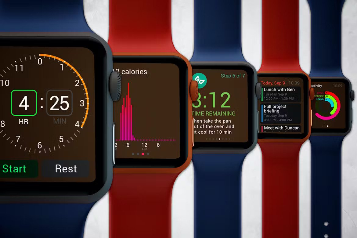 Premium Apple Watch Mockup V.2  Free Download