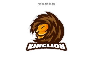 Banner image of Premium Lion King Logo Template  Free Download