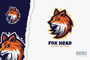 Banner image of Premium Fox Logo Template  Free Download