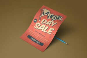 Banner image of Premium Labor Day Flyer  Free Download
