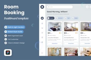 Banner image of Premium Roommate Room Booking Dashboard  Free Download