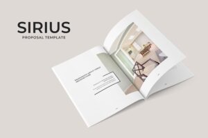 Banner image of Premium  Sirius Proposal Template   Free Download