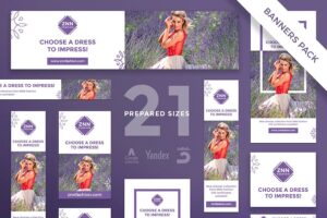 Banner image of Premium Fashion Collection Banner Pack Template  Free Download