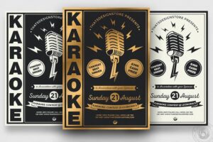 Banner image of Premium Karaoke Flyer Template V3  Free Download