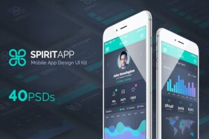 Banner image of Premium Spiritapp Mobile Design UI Kit  Free Download