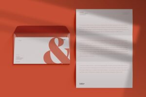 Banner image of Premium Envelope and Letter Mockup  Free Download