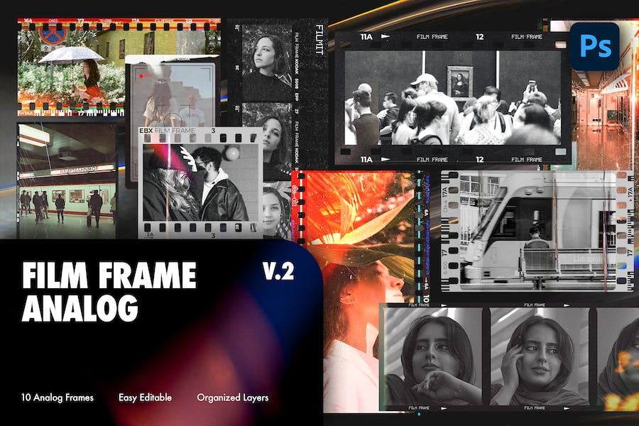 Premium Film Frame Analog V2  Free Download
