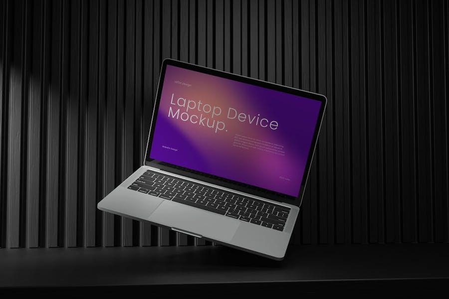 Premium Laptop Mockup  Free Download
