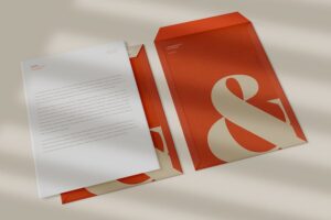 Banner image of Premium Envelope and Letter Mockup  Free Download
