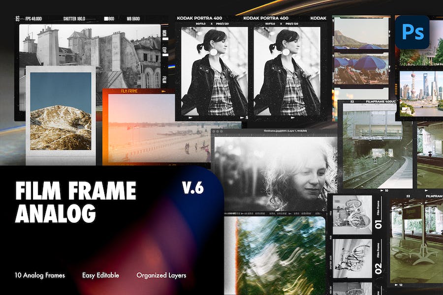 Premium Film Frame Analog V6  Free Download