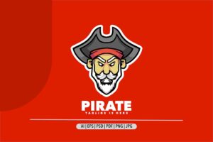 Banner image of Premium Pirate Logo  Free Download