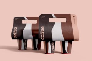 Banner image of Premium Coffee Cups with Holder Mockup  Free Download