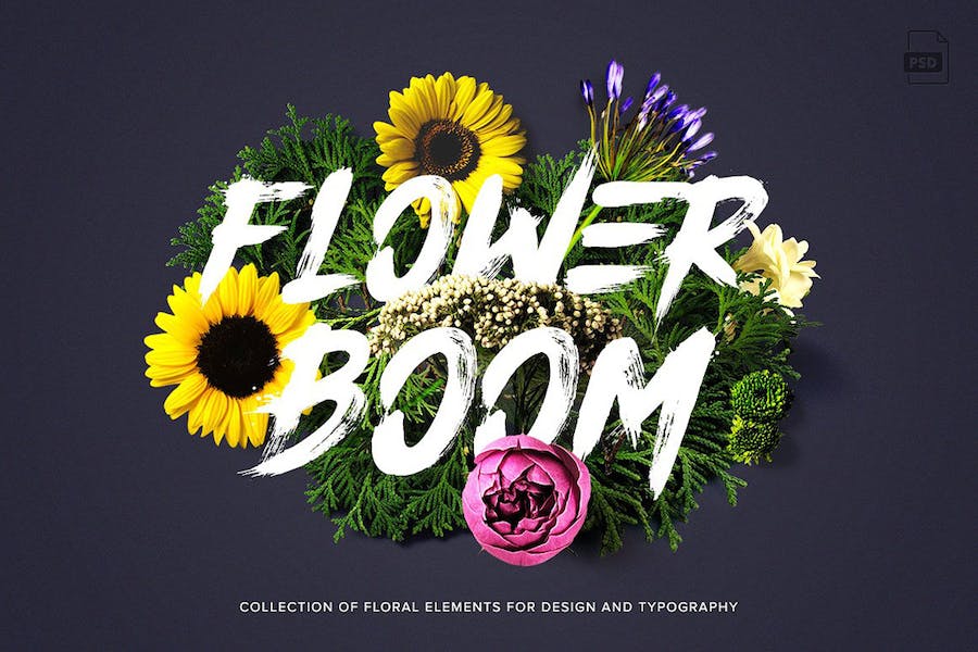 Premium Flower Boom Graphic Pack  Free Download