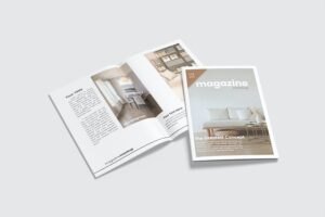 Banner image of Premium A4 Brochure/Magazine Mockup  Free Download