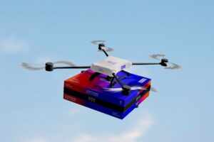 Banner image of Premium Delivery Drone Mockup  Free Download