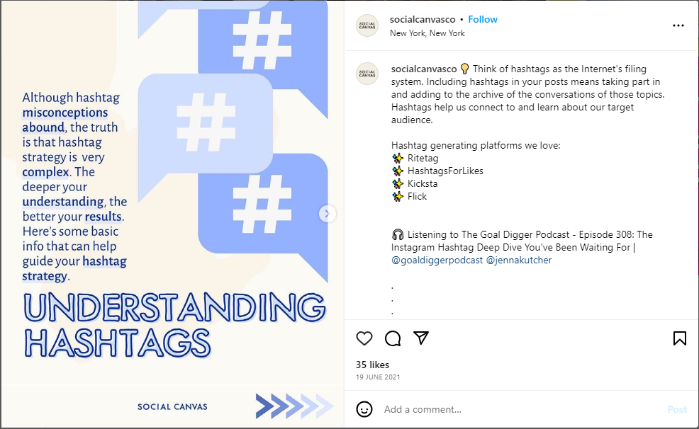 understanding hashtags