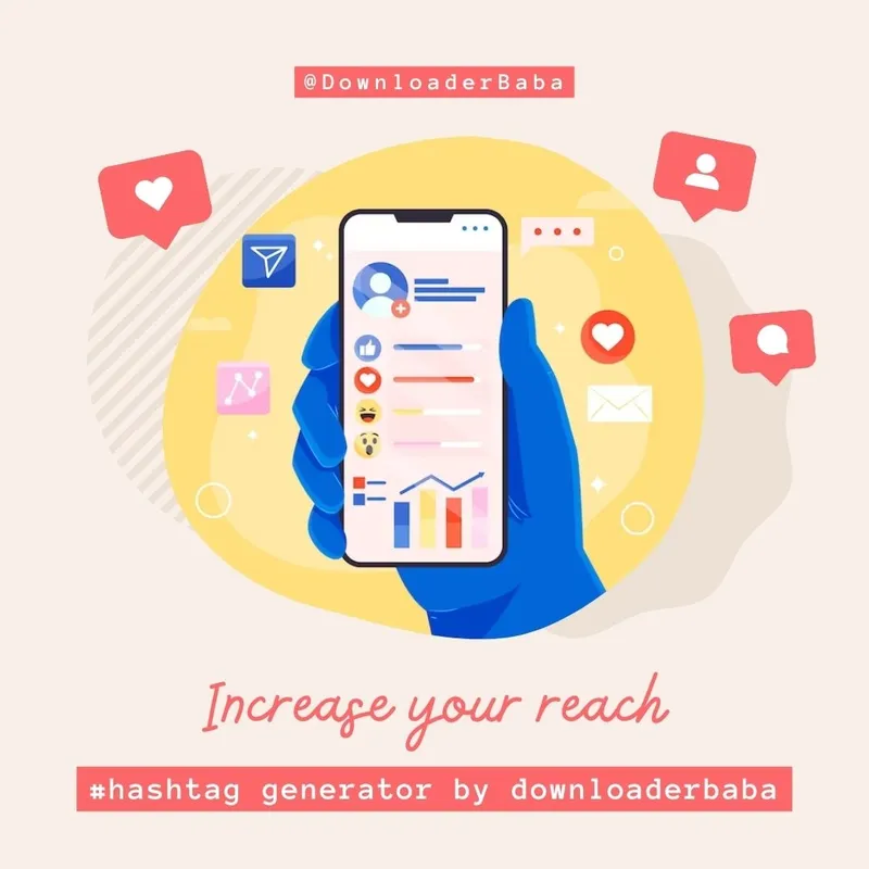 Preview of Elevate Your Posts: Instant Inspiration from a Random Hashtag Generator