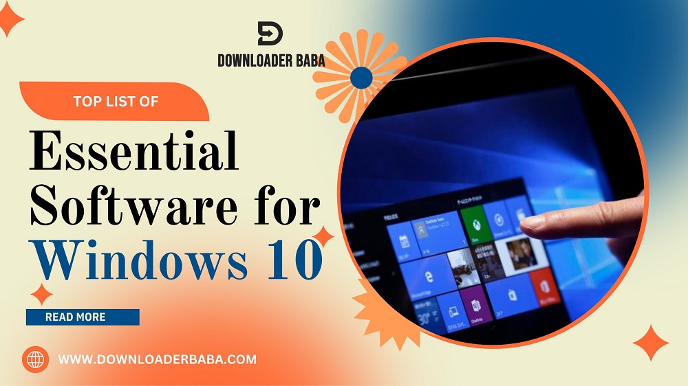 Essential Software for Windows 10 Must-have software for Windows 10.
