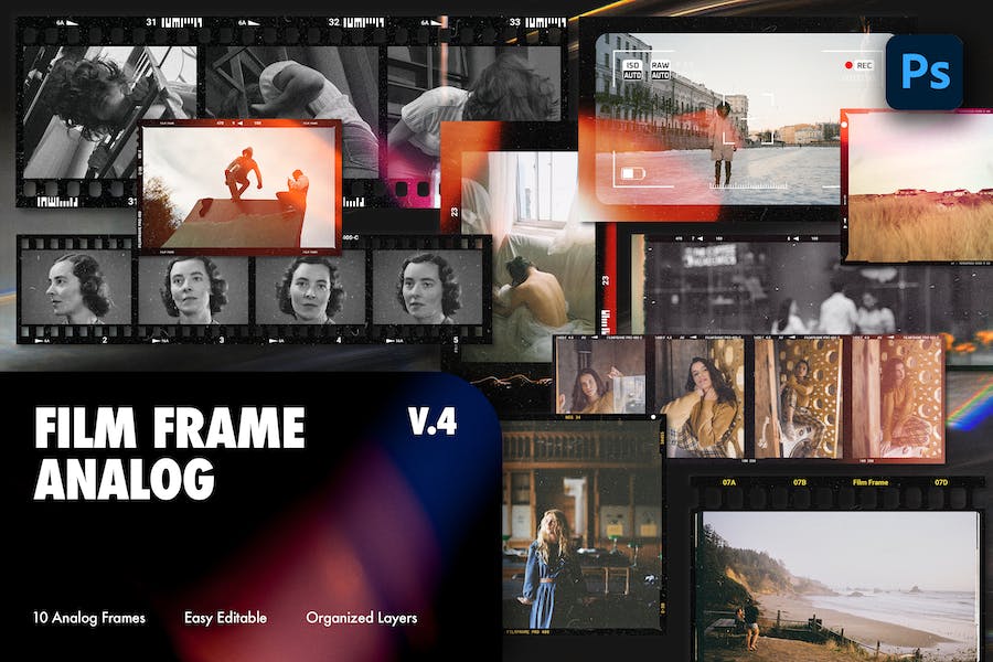 Premium Film Frame Analog V.4  Free Download