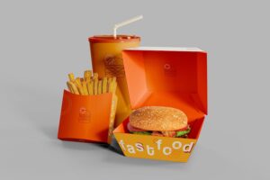 Banner image of Premium Fast Food Mockup  Free Download
