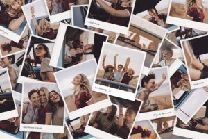 Banner image of Premium Polaroid Photo Collage Template  Free Download