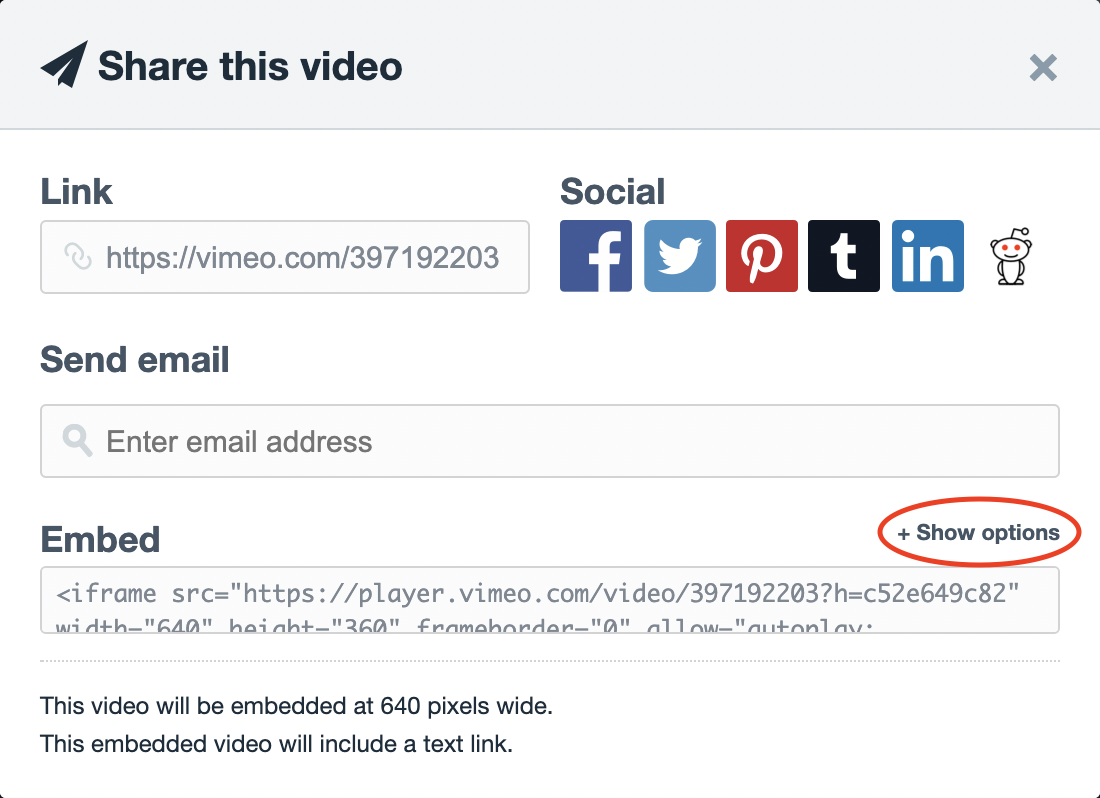 Setting up a Vimeo video to autoplay in Swapcard – Help Center - Organizers