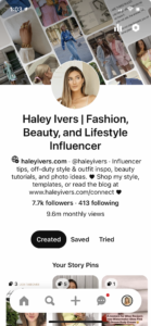 How to Leverage Pinterest as an Influencer for Maximum Discovery — HALEY IVERS | Influencer and Content Creator