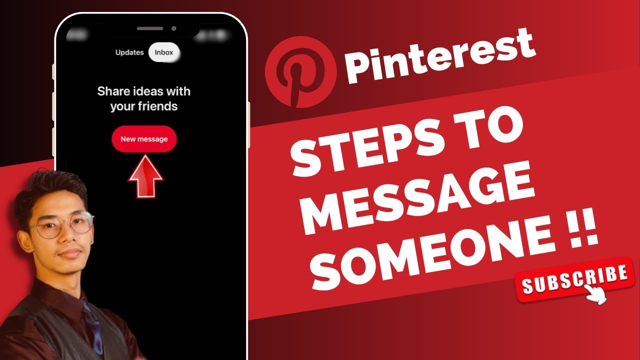 How to Message Someone on Pinterest ! - YouTube