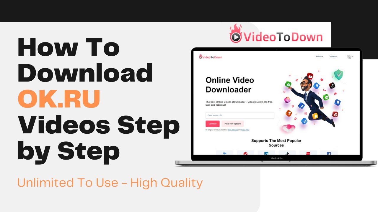 How to download okru videos - Step by Step Guide - Best Online Video Download - No Download - YouTube