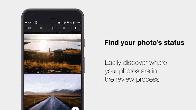 What happens after I add a photo to Market? – EyeEm