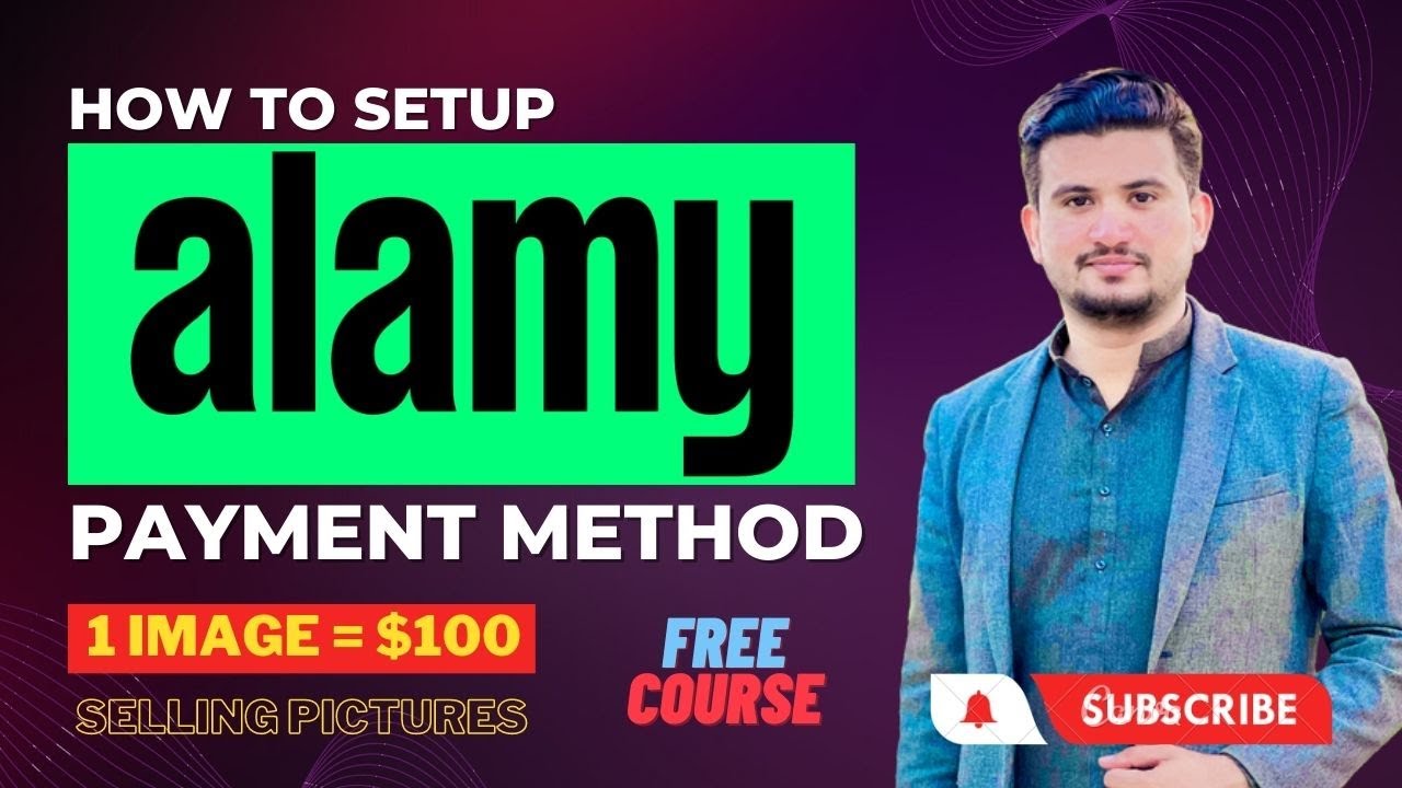 How to Setup Alamy Contributor Account Payment Method | How to Withdraw Money | Mujahid Malik - YouTube