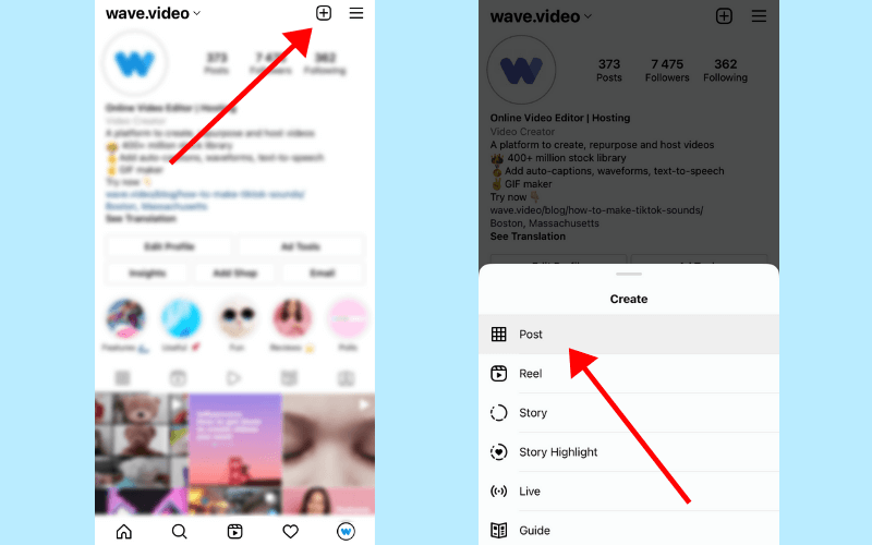 How to Post a Video on Instagram (a Step-by-Step Instruction) - Wave.video Blog: Latest Video Marketing Tips & News | Wave.video